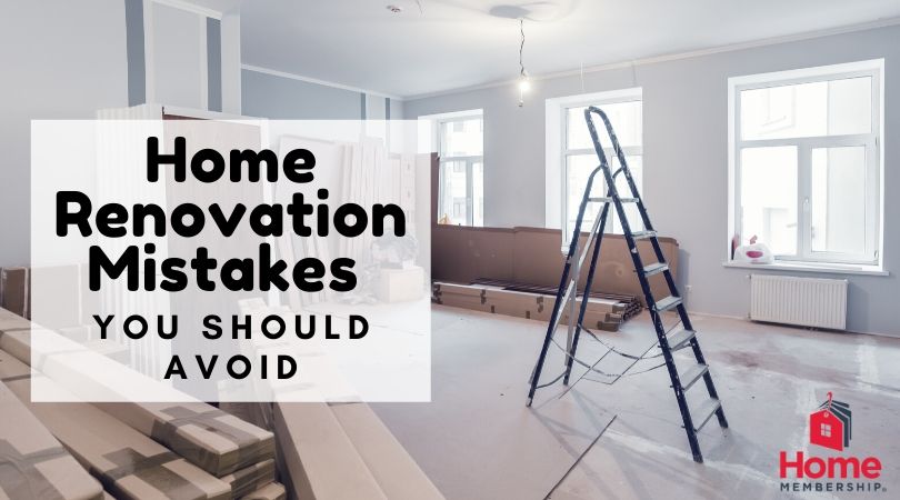 What to avoid when renovating?