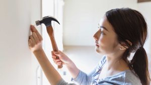 fixes things around the house